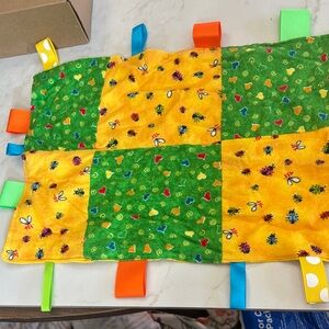 Colorful Patchwork Baby Sensory Blanket